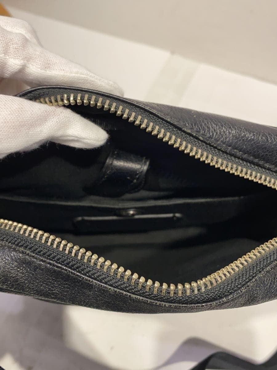 COACH shoulder bag leather GRY A1880-F54782 6