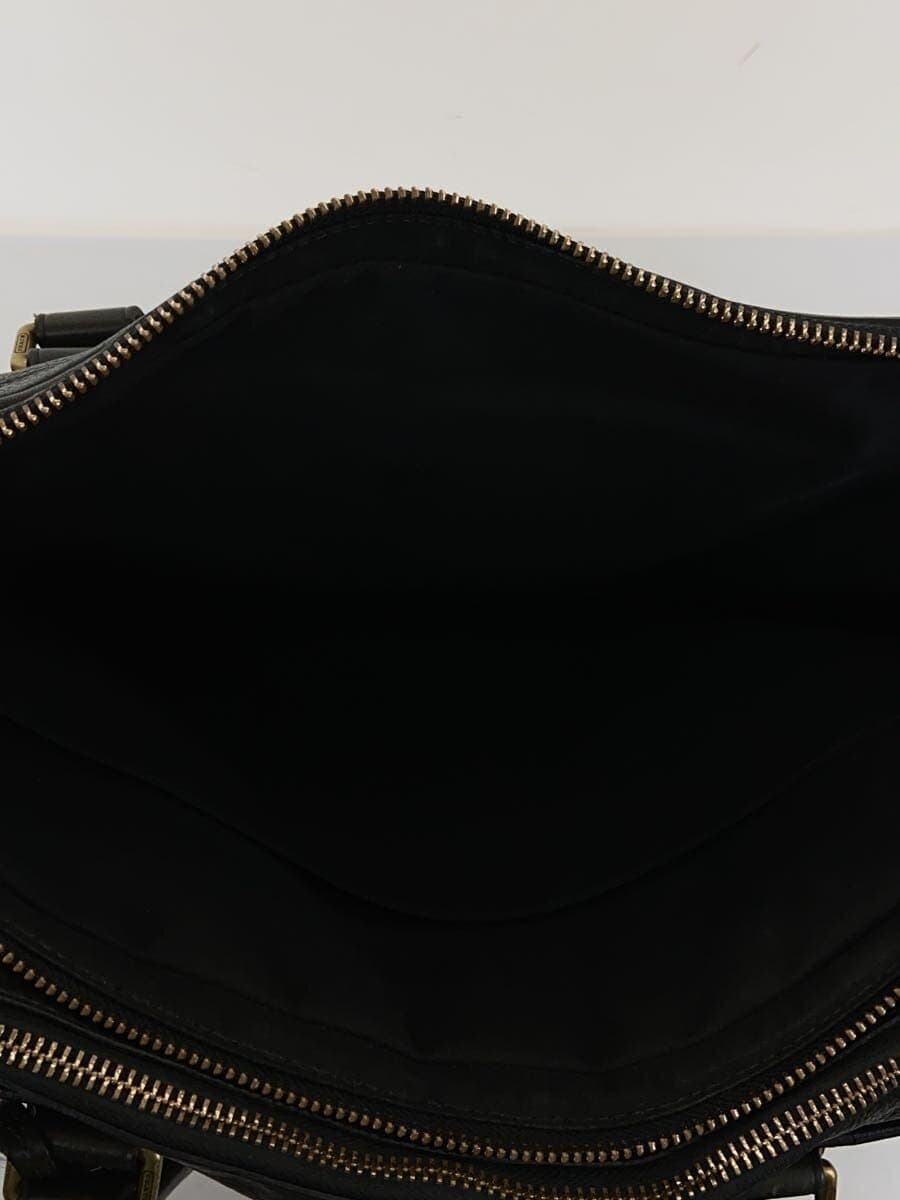 COACH Briefcase Leather BLK 70478 7