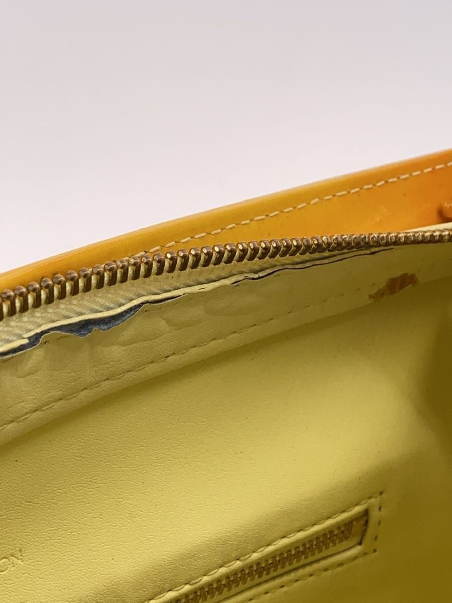 LOUIS VUITTON Houston _Monogram Vernis Patent Leather YLW 9