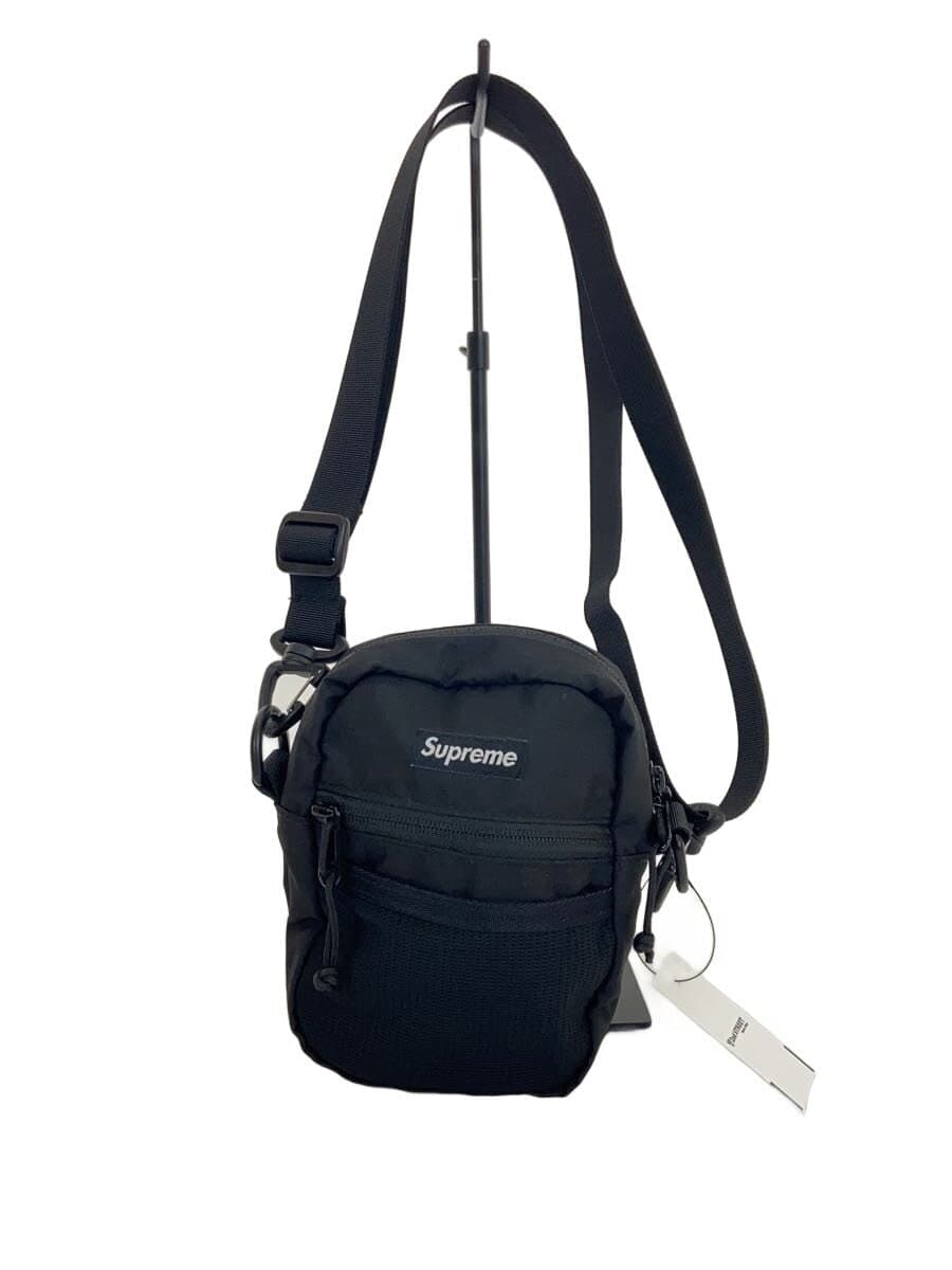 Supreme Small Shoulder Bag Shoulder Bag Nylon Black Solid Color
