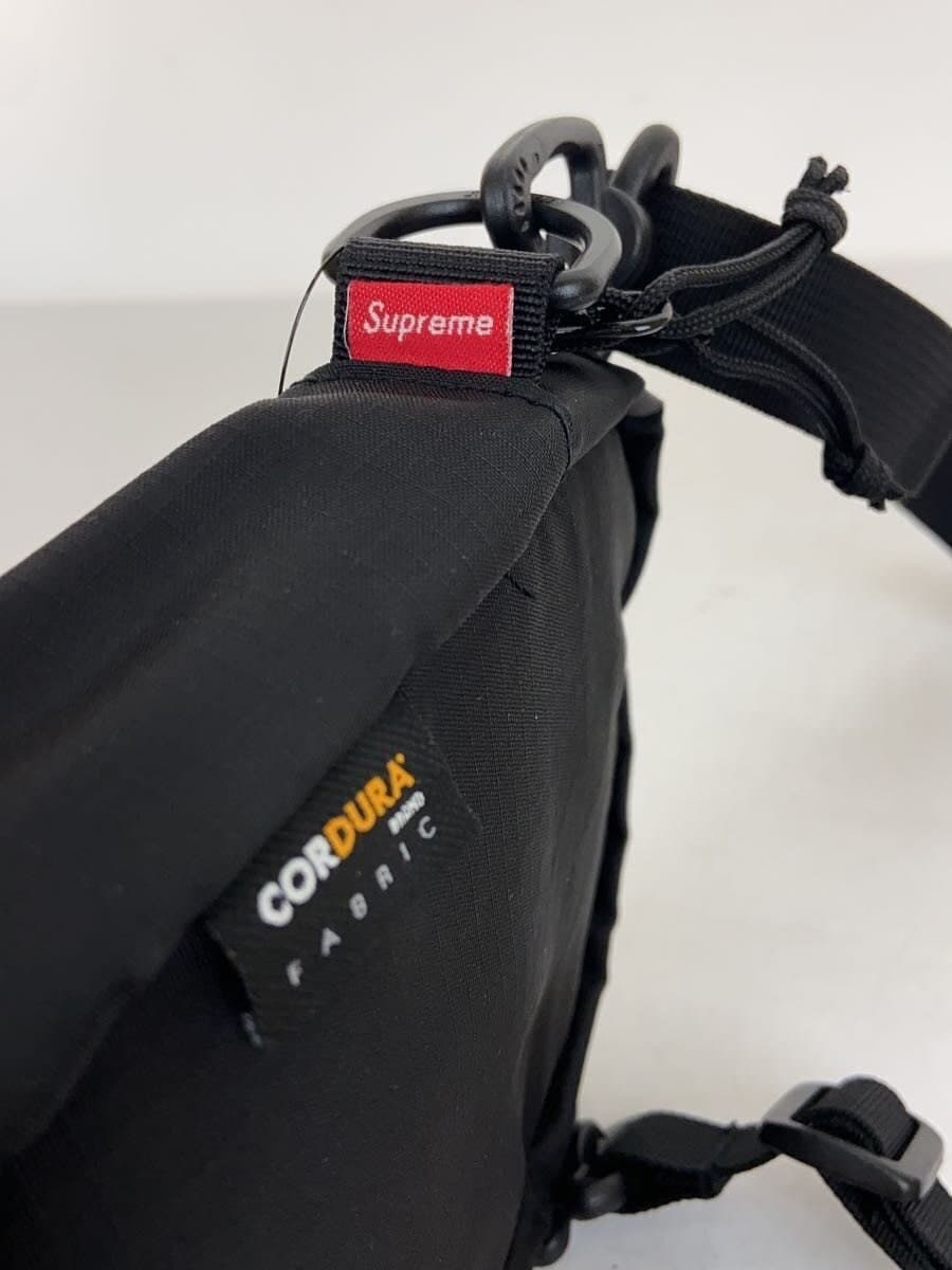 Supreme Small Shoulder Bag Shoulder Bag Nylon Black Solid Color 8