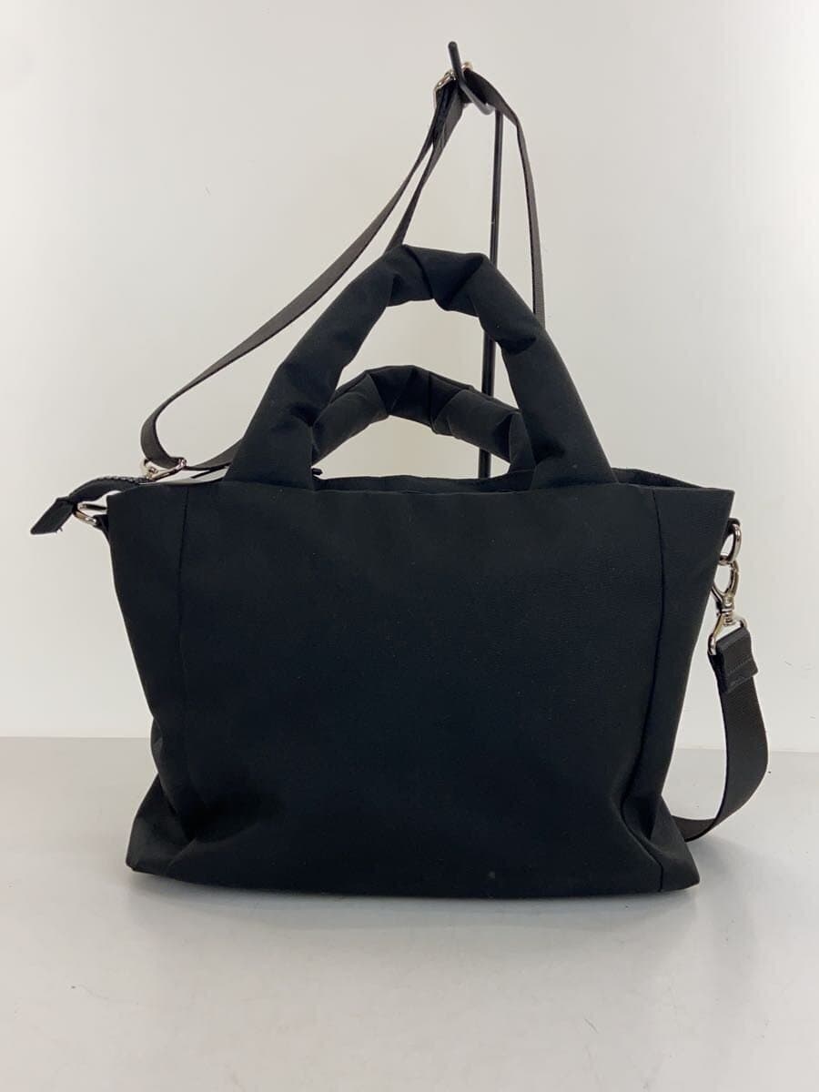 MARY QUANT Shoulder Bag Polyester Black 3