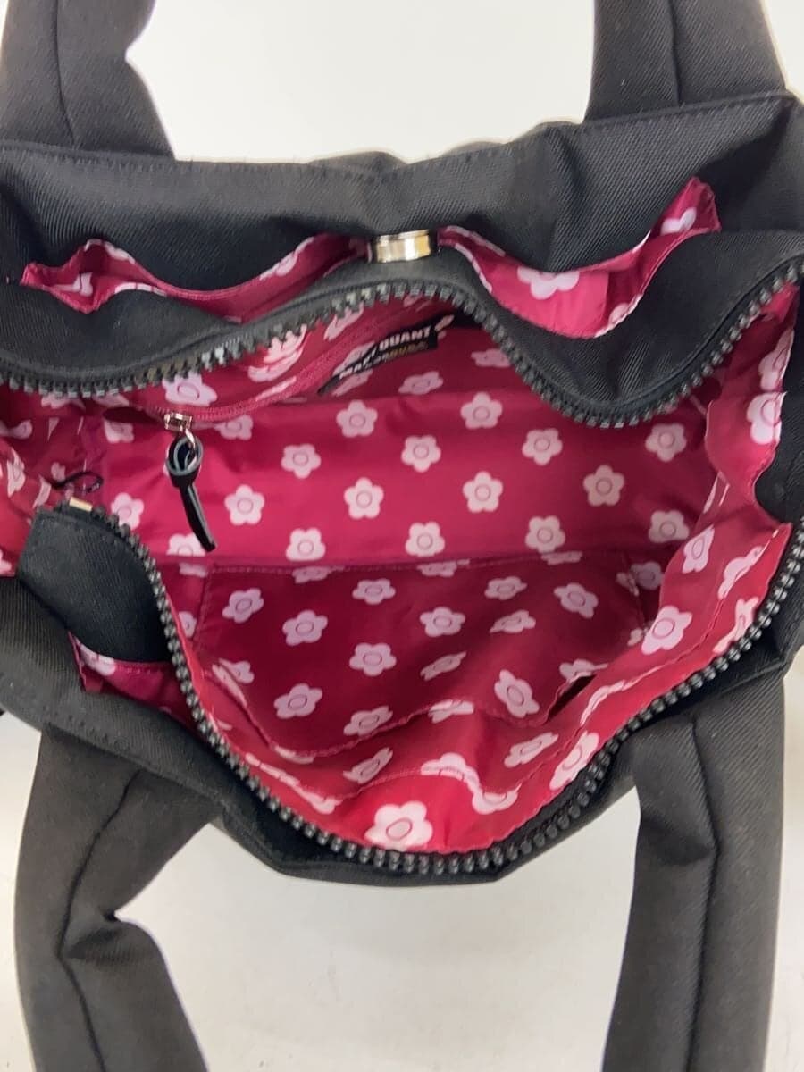 MARY QUANT Shoulder Bag Polyester Black 6