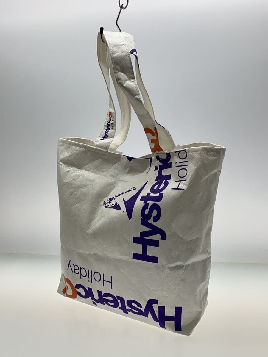 HYSTERIC GLAMOUR Paper Tote Bag With Tag WHT 2