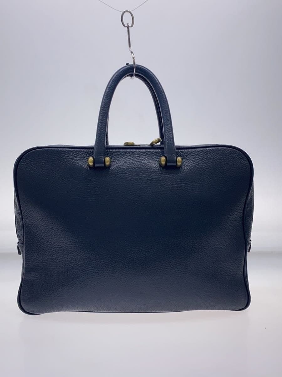 TOFF&LOADSTONE Tote Bag Leather Navy 3
