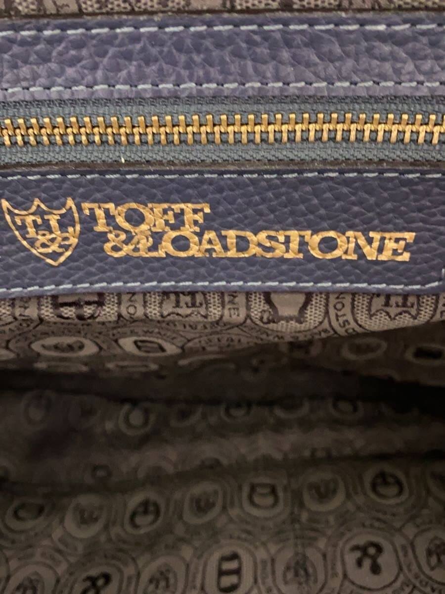TOFF&LOADSTONE Tote Bag Leather Navy 5