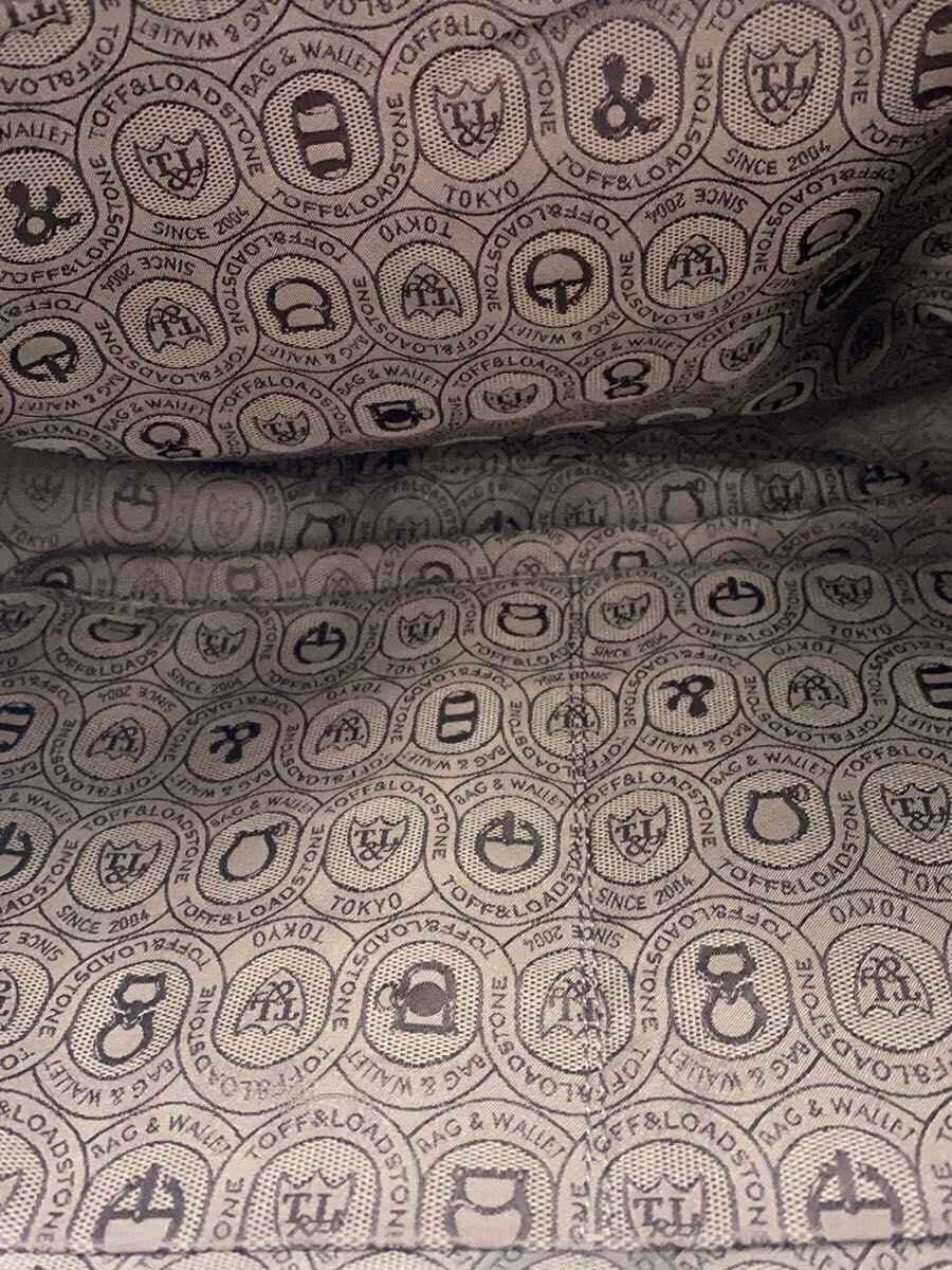 TOFF&LOADSTONE Tote Bag Leather Navy 6