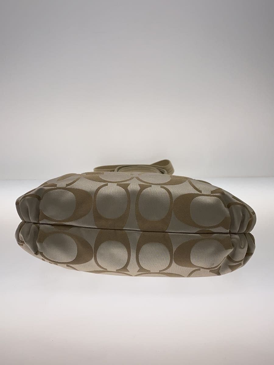 COACH Shoulder Bag BEG All Over Pattern 18708 2-Way Signature 4