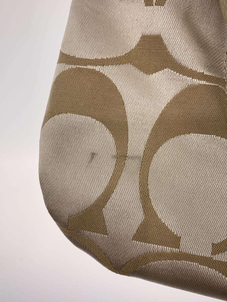 COACH Shoulder Bag BEG All Over Pattern 18708 2-Way Signature 8