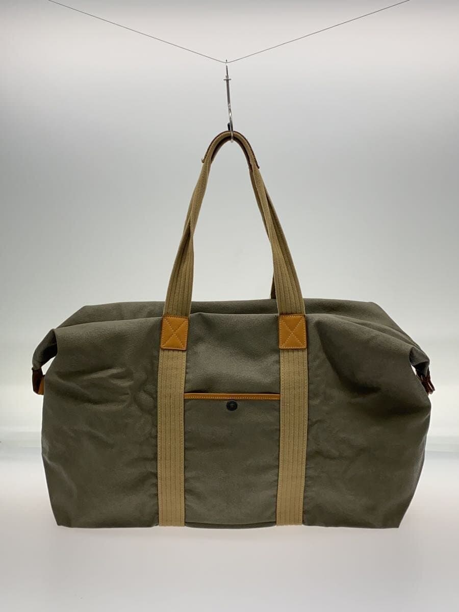 C.P.COMPANY90s Boston Bag Tote Bag Leather GRY 3