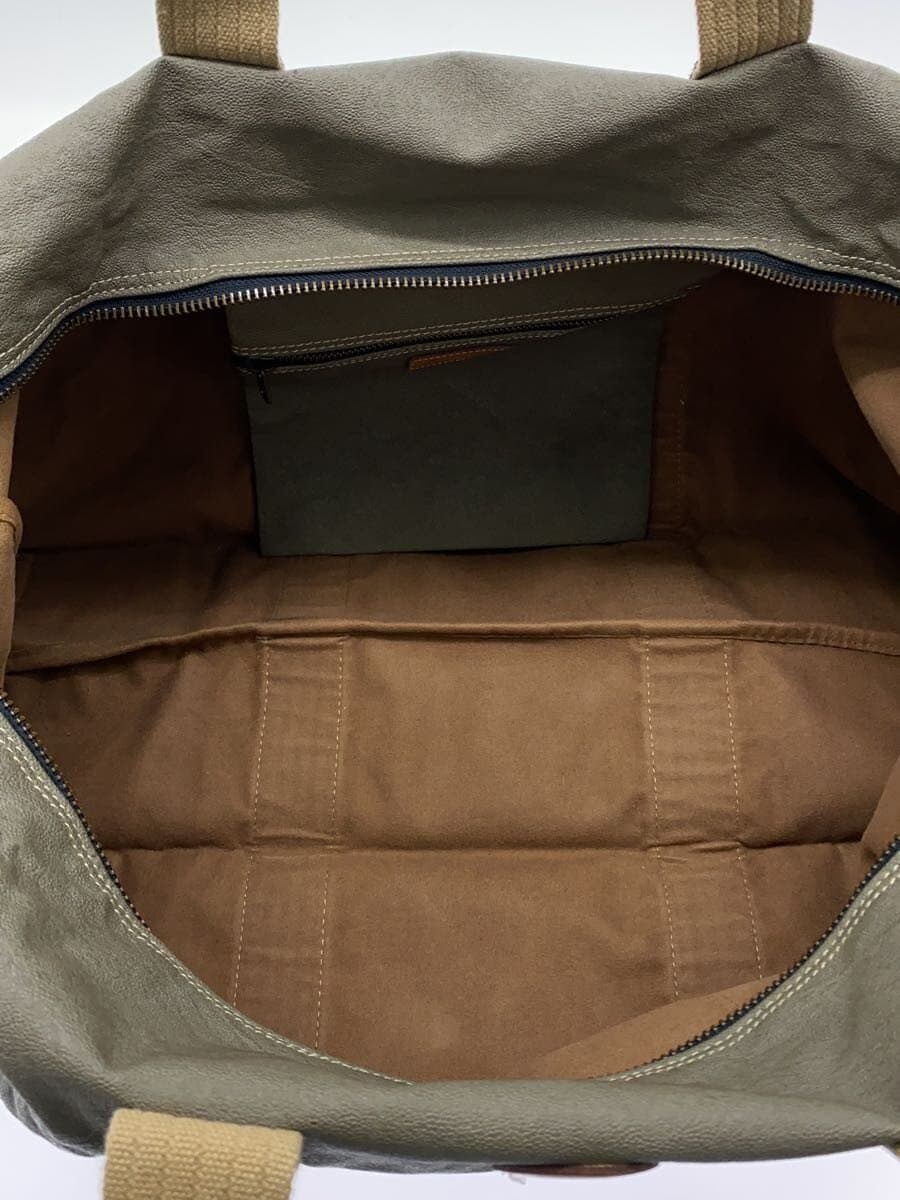 C.P.COMPANY90s Boston Bag Tote Bag Leather GRY 6