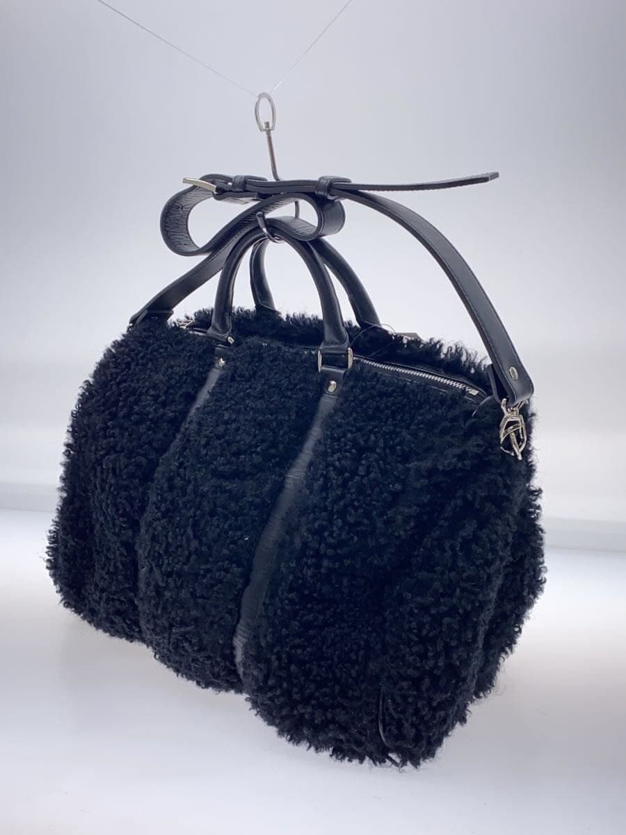 Other Brand BIO Boston Bag Fur BLK Solid 2