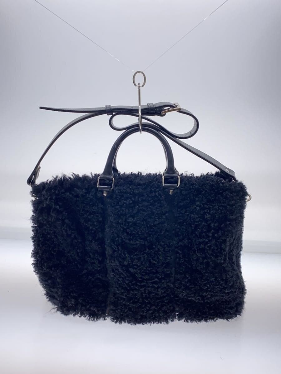 Other Brand BIO Boston Bag Fur BLK Solid 3