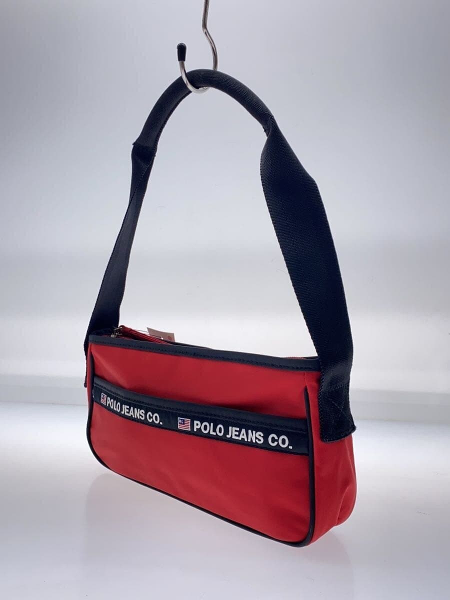 POLO JEANS CO. Shoulder Bag Nylon RED 2