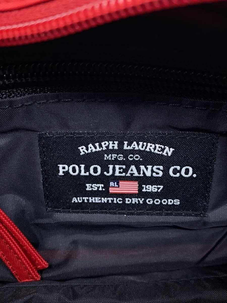POLO JEANS CO. Shoulder Bag Nylon RED 5