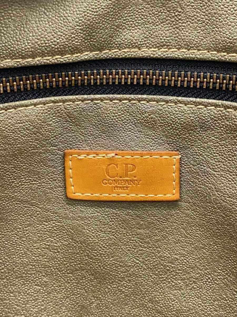 C.P. COMPANY 90s Boston bag Tote bag Leather GRY 5