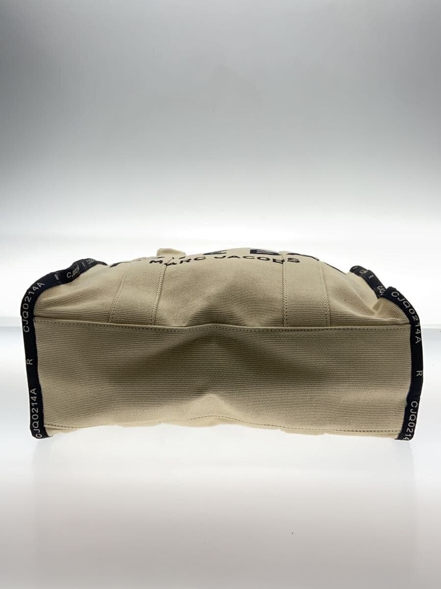 MARC JACOBS The Jacquard Tote Bag Canvas Beige M0017048 4