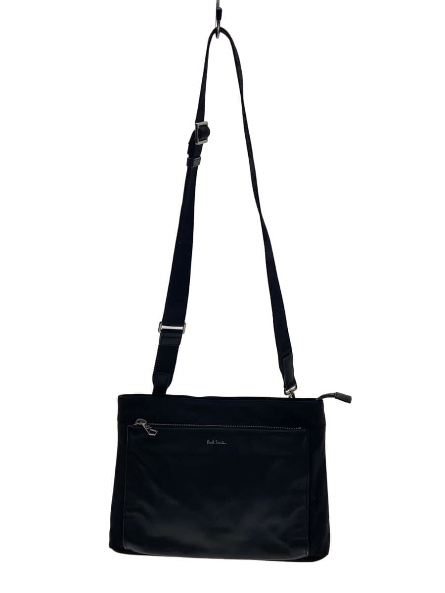 Paul Smith Shoulder Bag Nylon Black Solid APS450