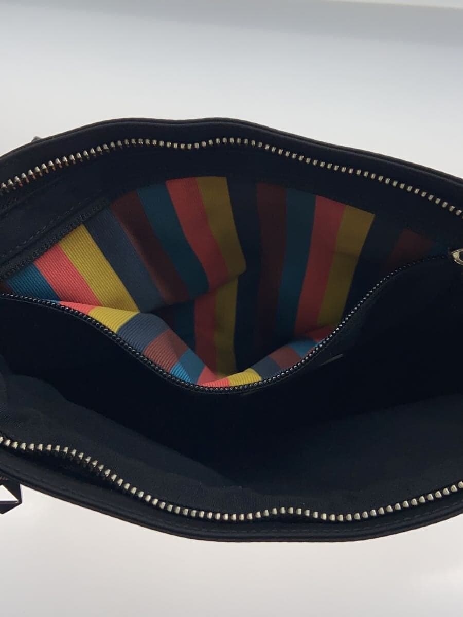 Paul Smith Shoulder Bag Nylon Black Solid APS450 6
