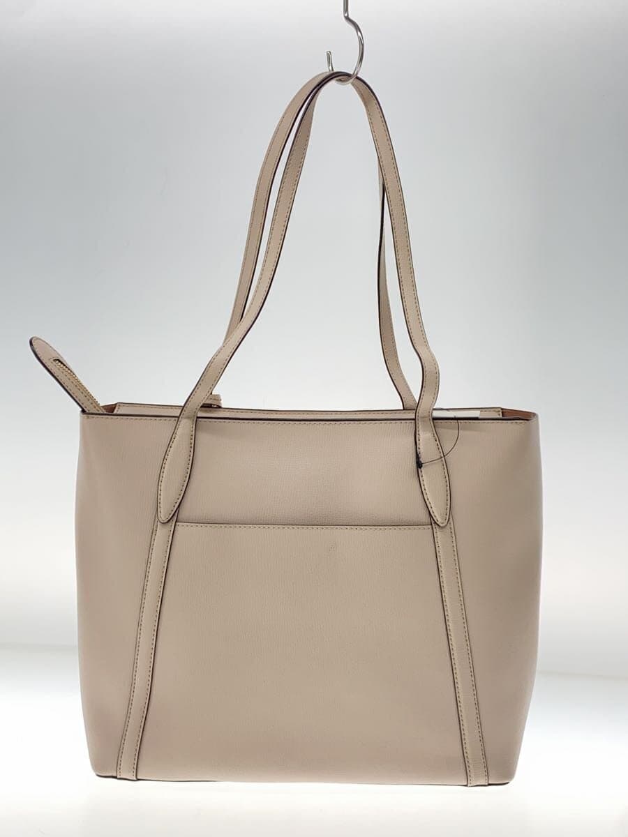 kate spade new york Tote Bag Leather BEG 3