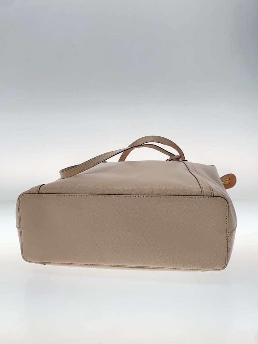 kate spade new york Tote Bag Leather BEG 4