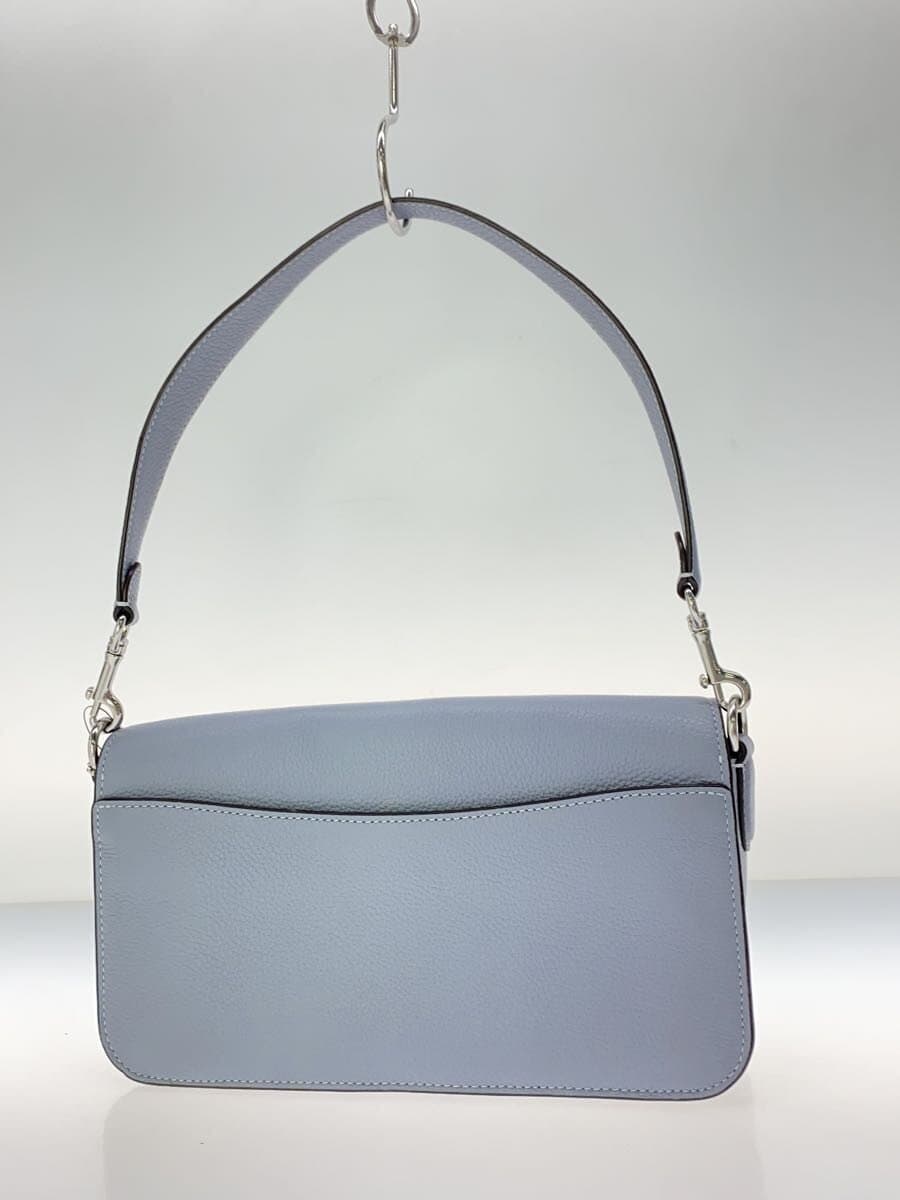 COACH Shoulder Bag Leather BLU cl-461 3