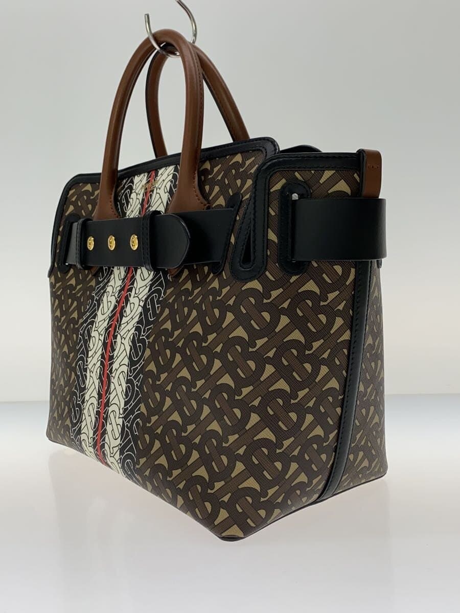 BURBERRY Tote Bag PVC BRW All Over Pattern 2