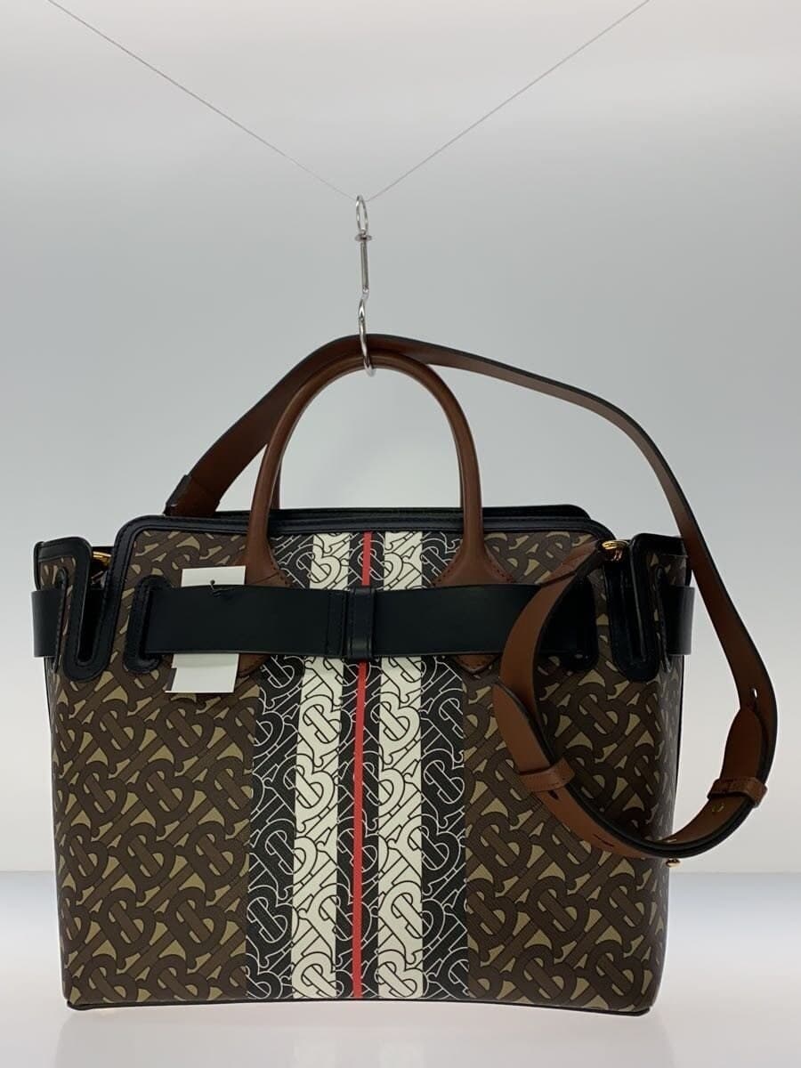 BURBERRY Tote Bag PVC BRW All Over Pattern 3