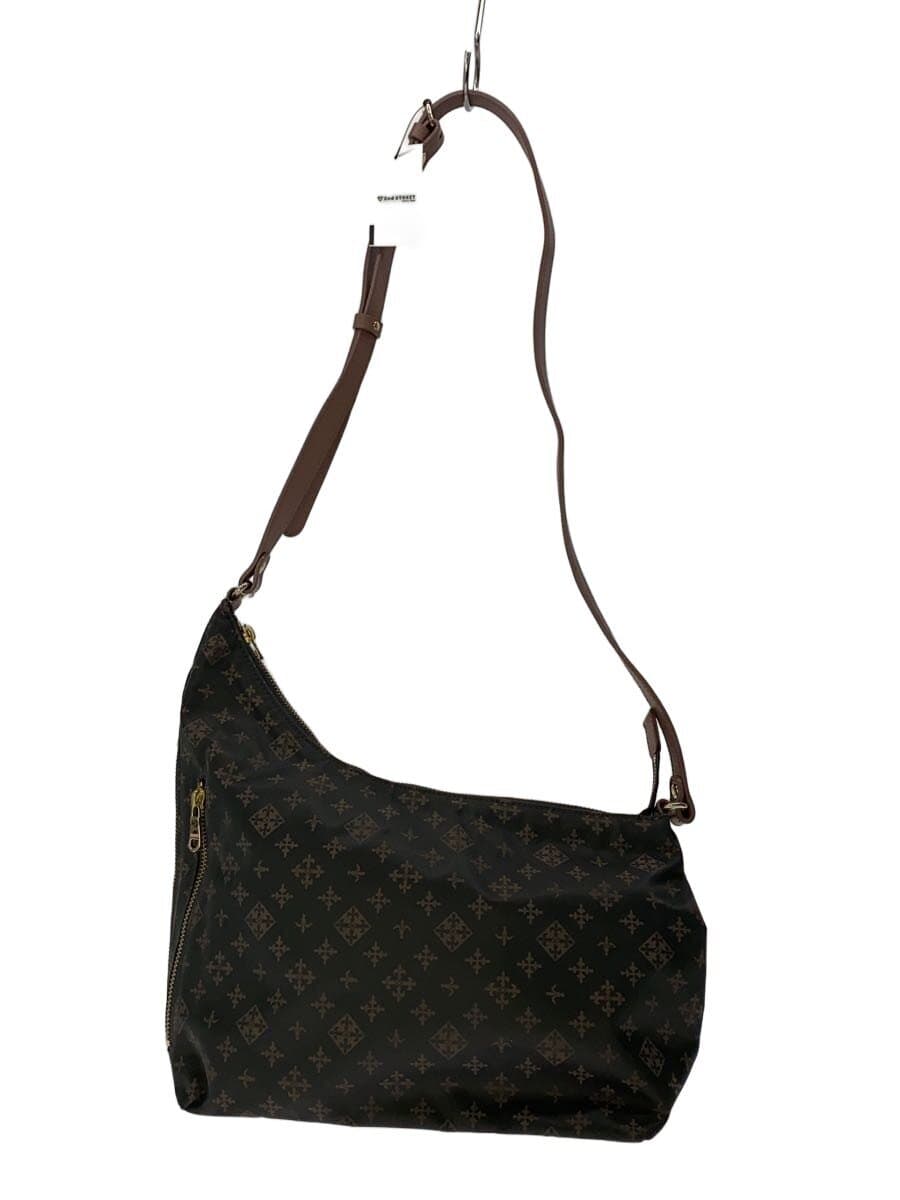 russet Shoulder Bag BRW All Over Pattern