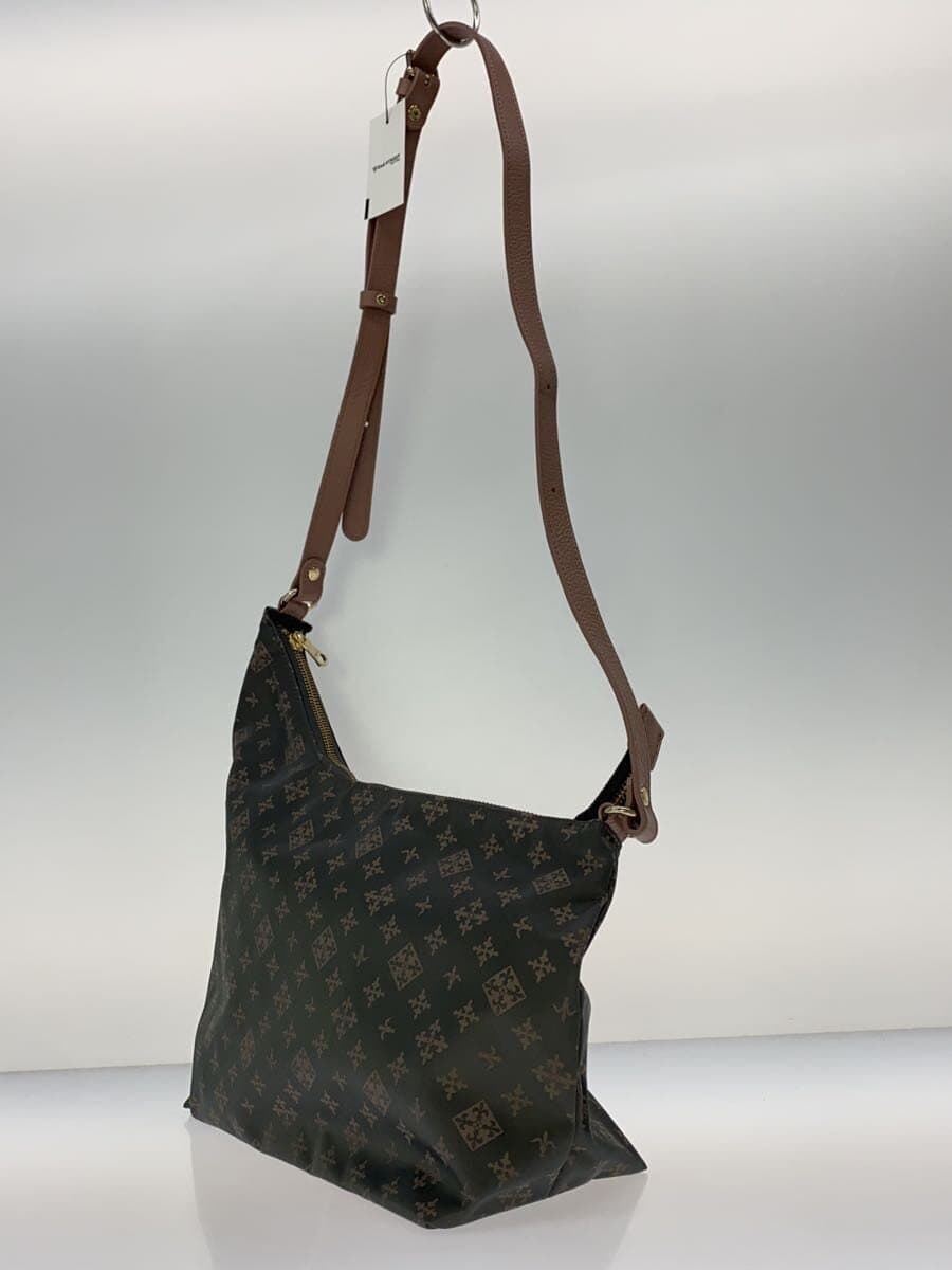 russet Shoulder Bag BRW All Over Pattern 2