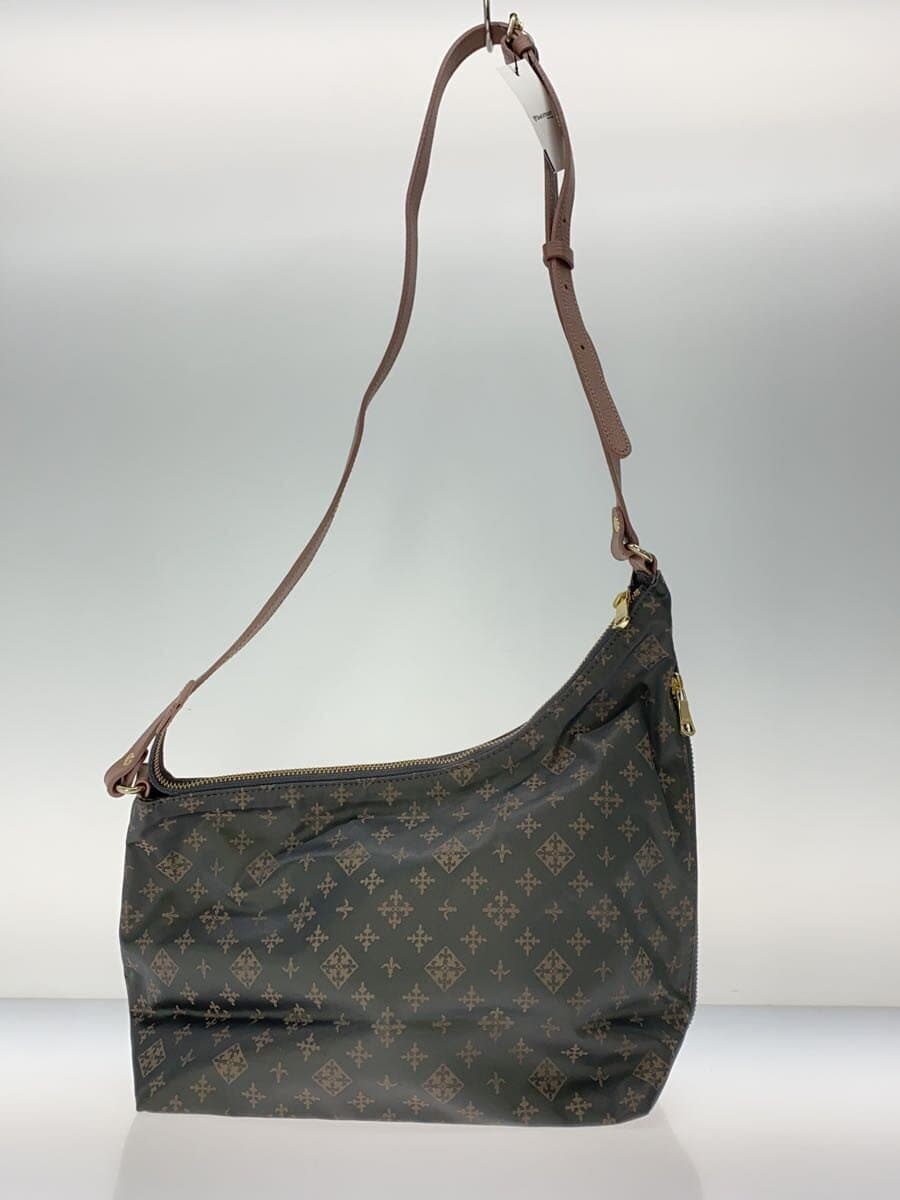 russet Shoulder Bag BRW All Over Pattern 3