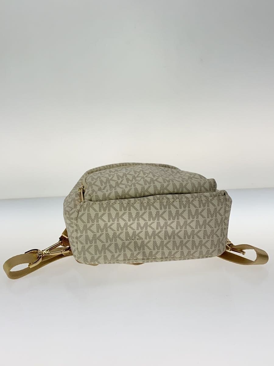 MICHAEL KORS Backpack Leather WHT All Over Pattern 35T0GERB5B 4