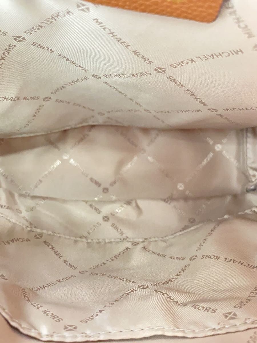 MICHAEL KORS Backpack Leather WHT All Over Pattern 35T0GERB5B 6