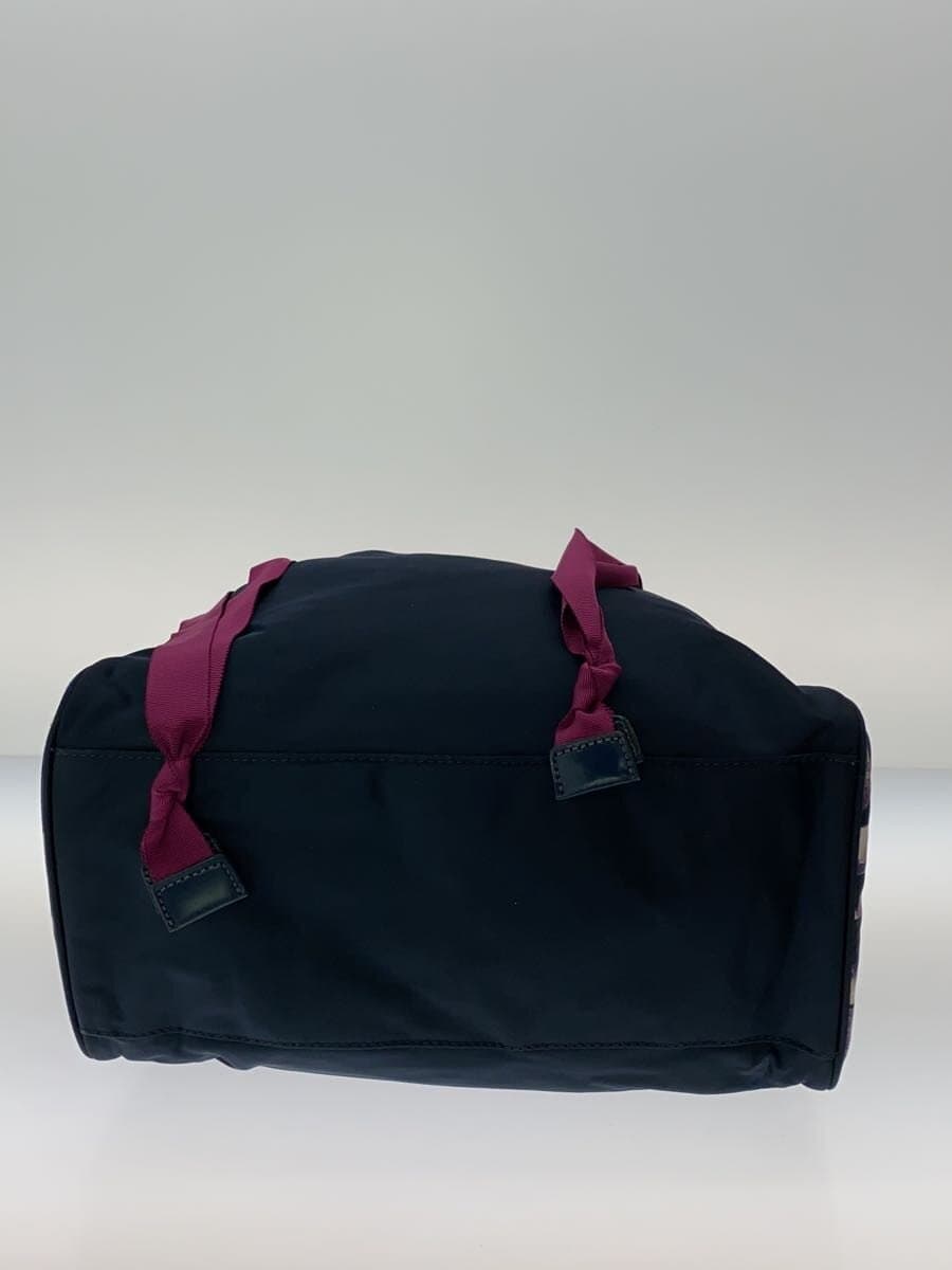 Paul Smith Tote Bag Nylon NVY Floral 4