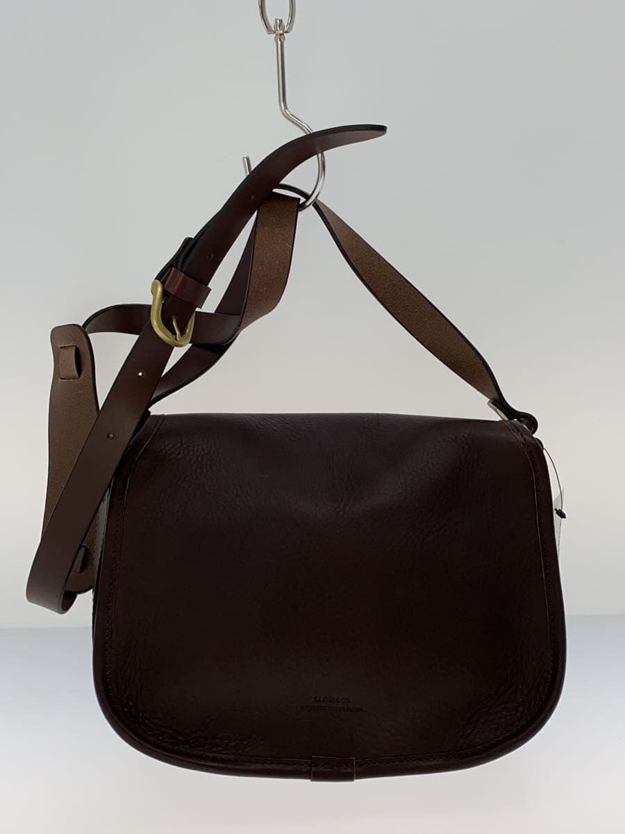 SLOW&CO Shoulder Bag Leather BRW 3