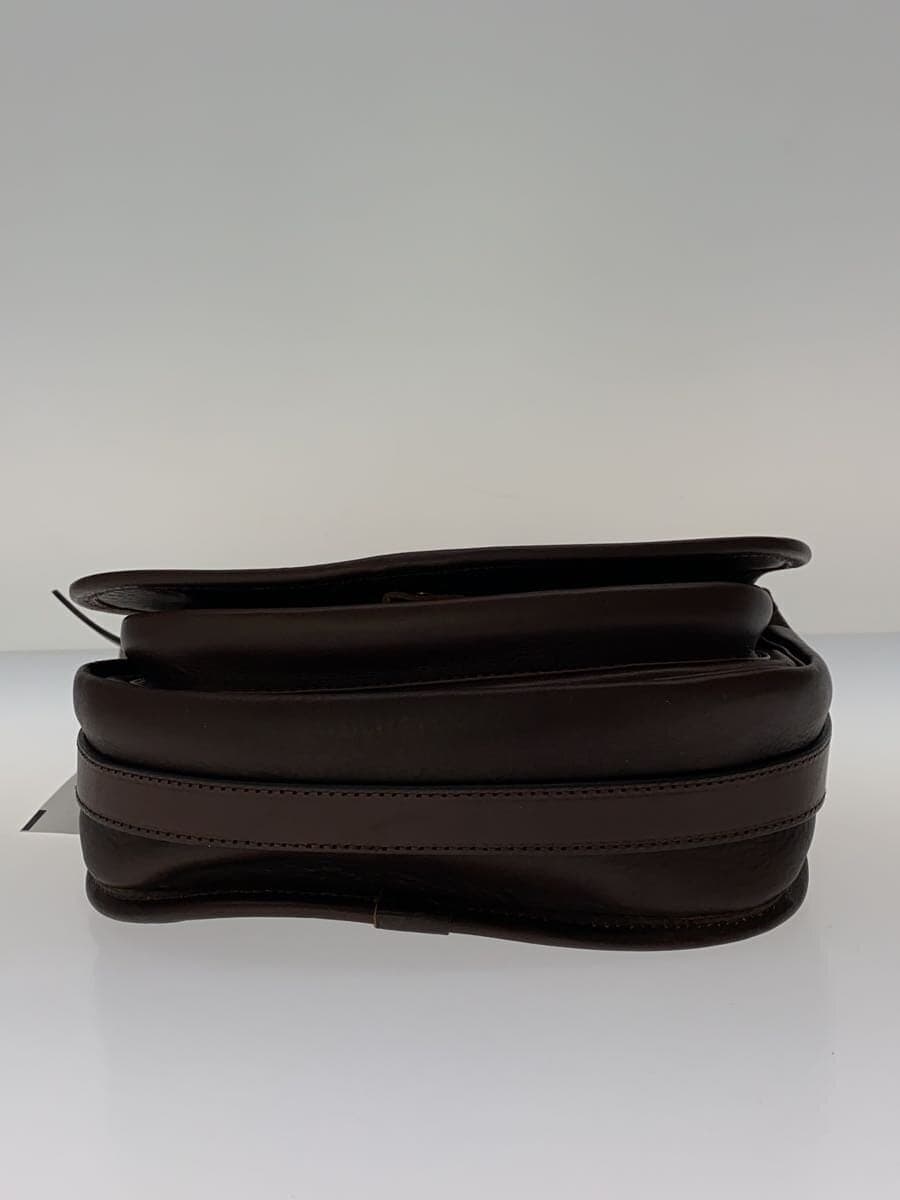 SLOW&CO Shoulder Bag Leather BRW 4