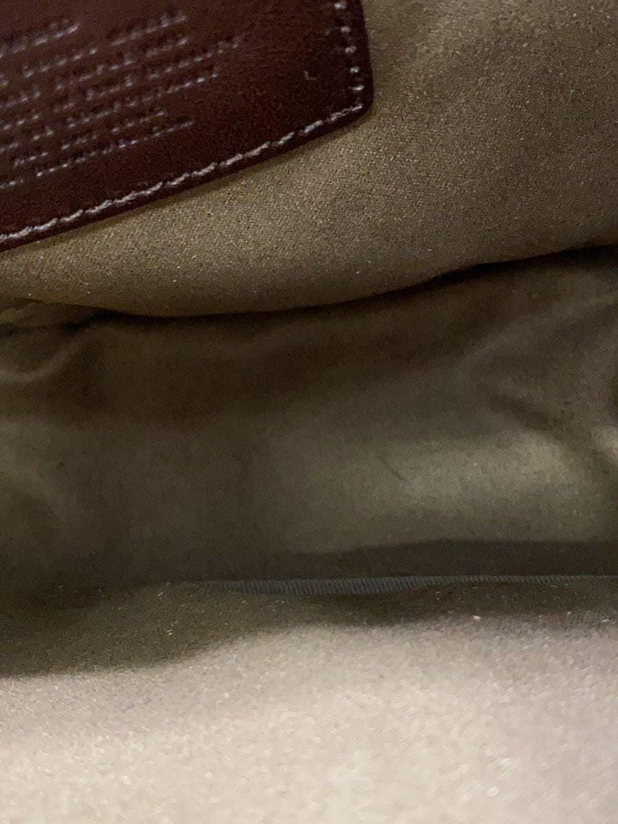 SLOW&CO Shoulder Bag Leather BRW 6