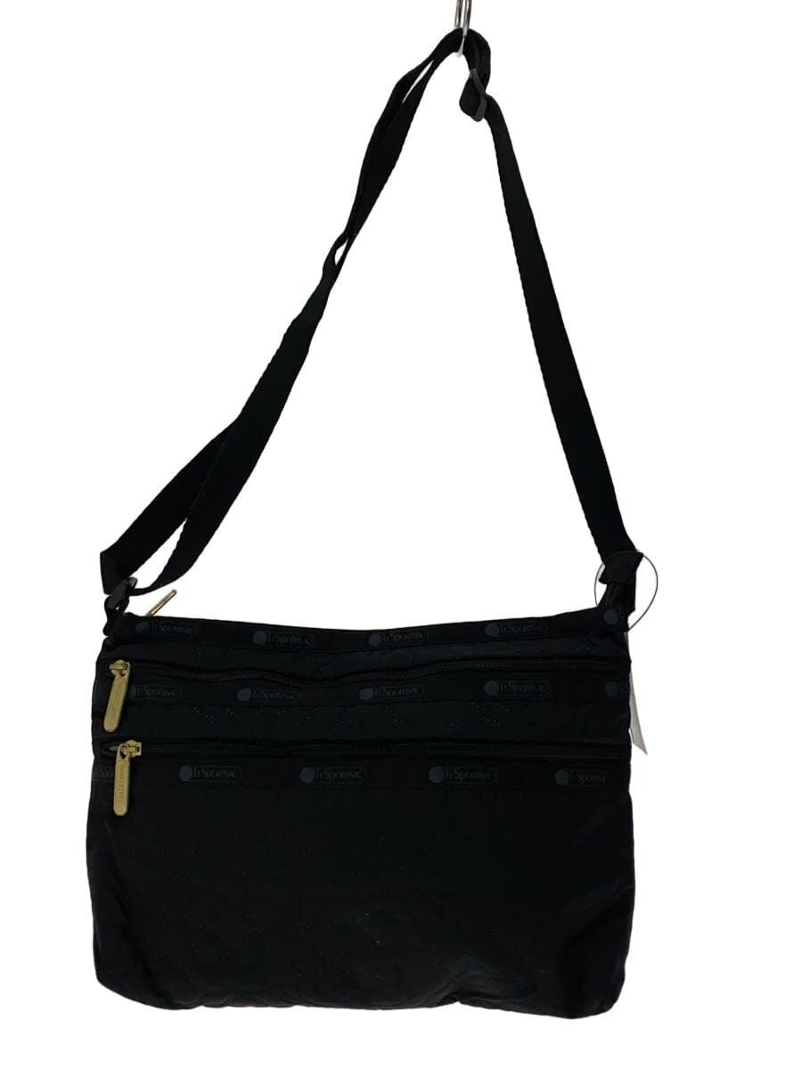 LESPORTSAC Shoulder Bag Polyester BLK