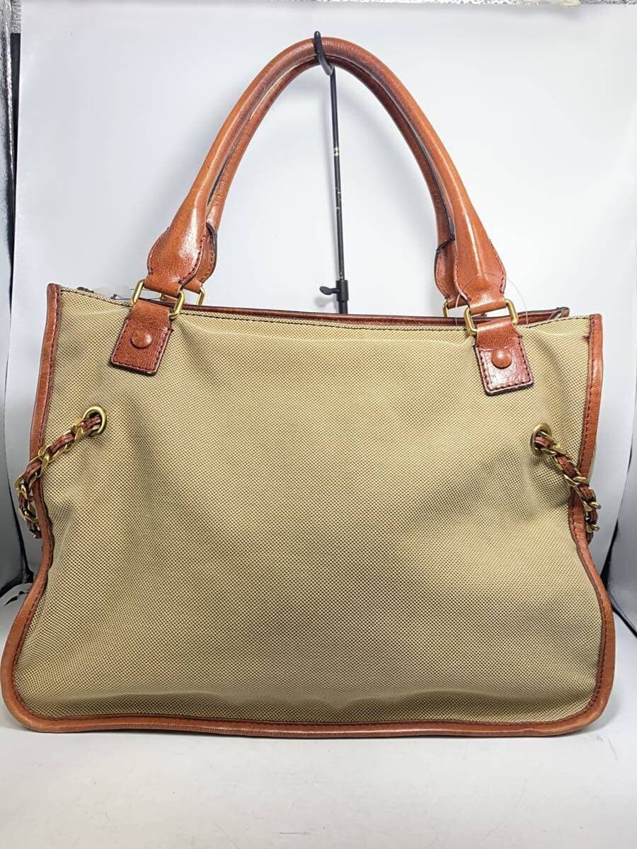 Chloe Harley Tote Bag Canvas BEG 3