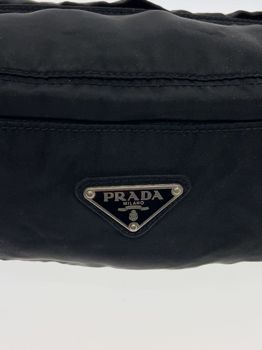 PRADA Waist Bag Nylon BLK 5