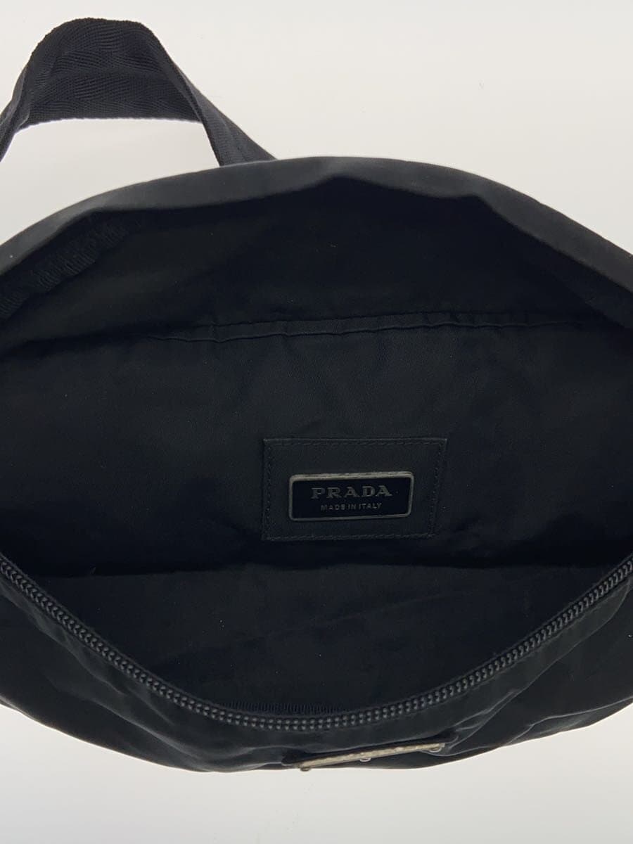 PRADA Waist Bag Nylon BLK 6
