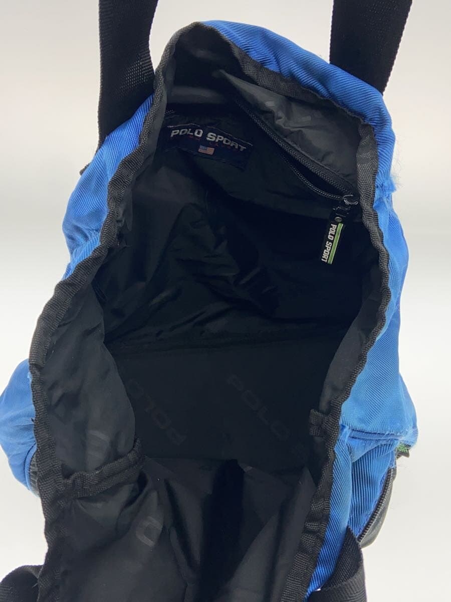 POLO SPORT Fade Tote Bag Nylon BLU Solid 6
