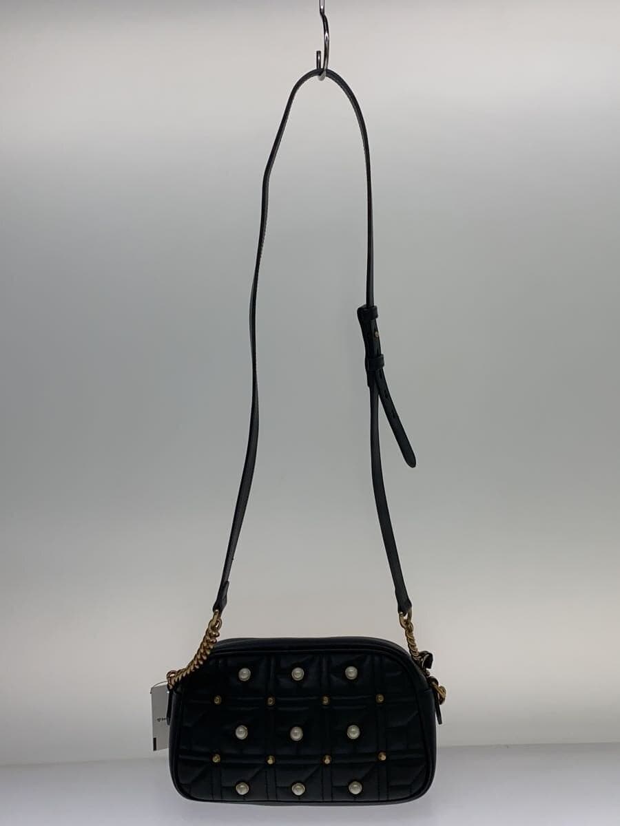 GUCCI Chain Shoulder Bag GG Marmont Quilted Leather BLK 447632 DRWYT 1091 3