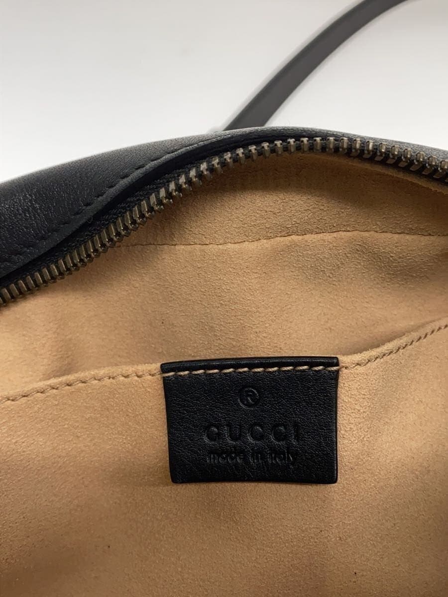 GUCCI Chain Shoulder Bag GG Marmont Quilted Leather BLK 447632 DRWYT 1091 5