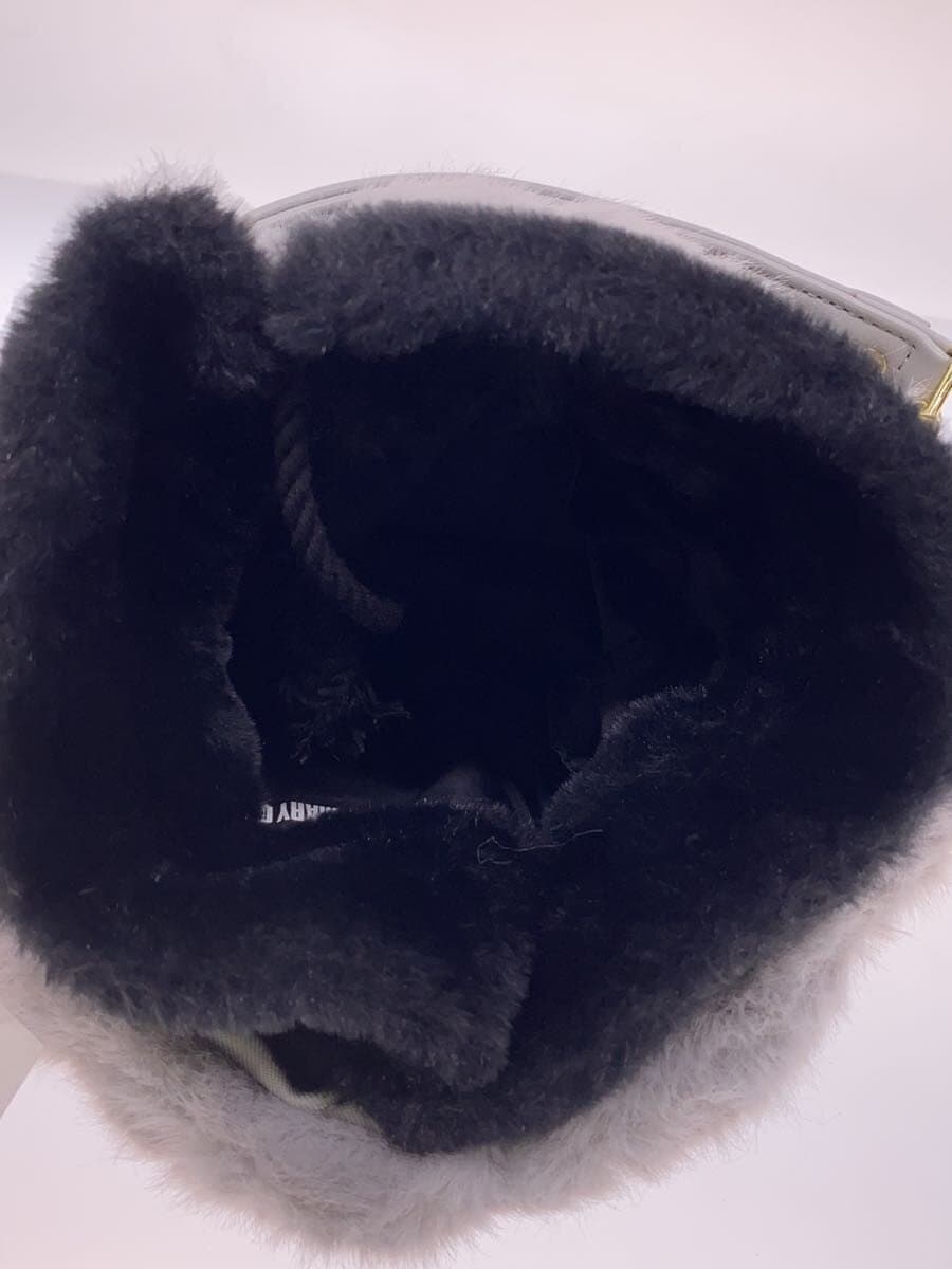 MARY QUANT Shoulder Bag Fur GRY Solid 220-864275-010-0 6