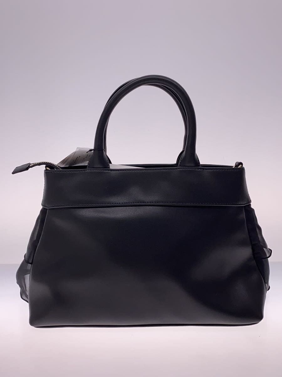 MARY QUANT2-Way Tote Bag BLK Solid 223-812776-101-0 3