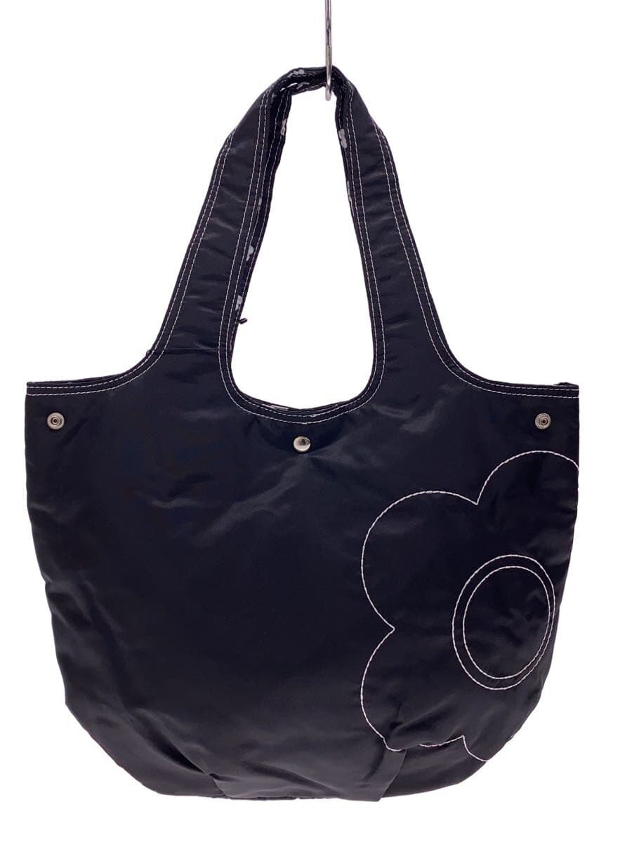 MARY QUANT Tote Bag Nylon BLK Solid 268-813285-010-0
