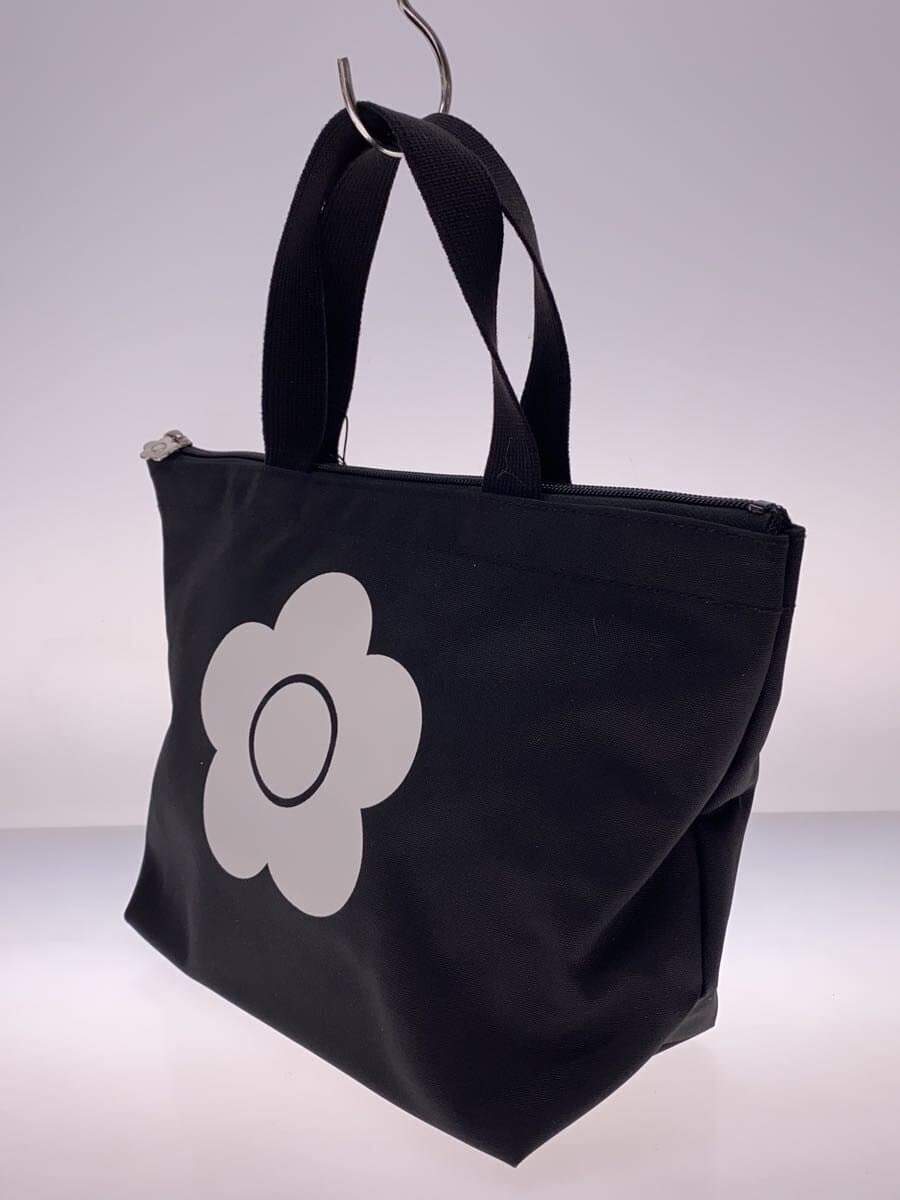 MARY QUANT Tote Bag Polyester BLK Solid 220-814525-010 2
