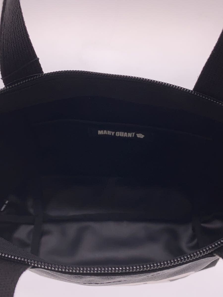 MARY QUANT Tote Bag Polyester BLK Solid 220-814525-010 6