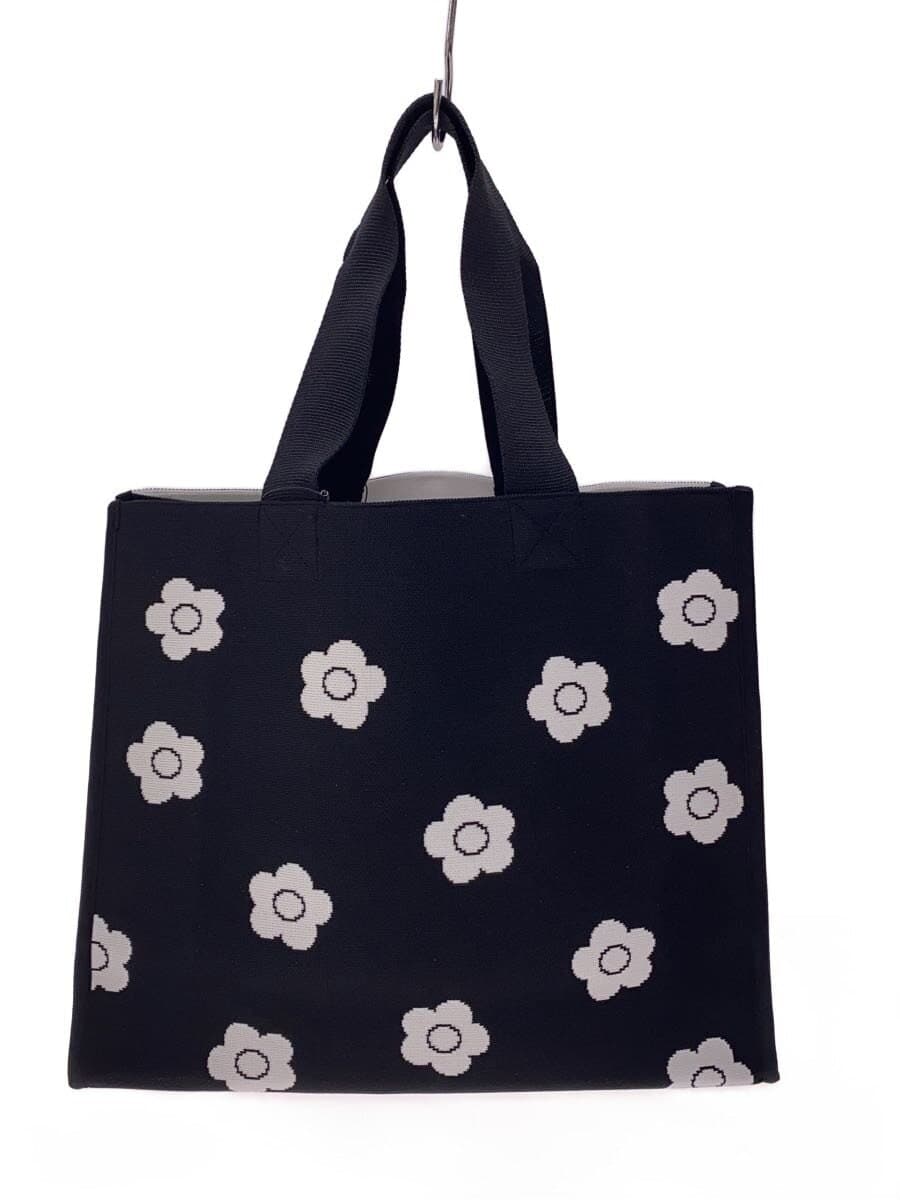 MARY QUANT Tote Bag Polyester BLK Floral 223-812769-010-0